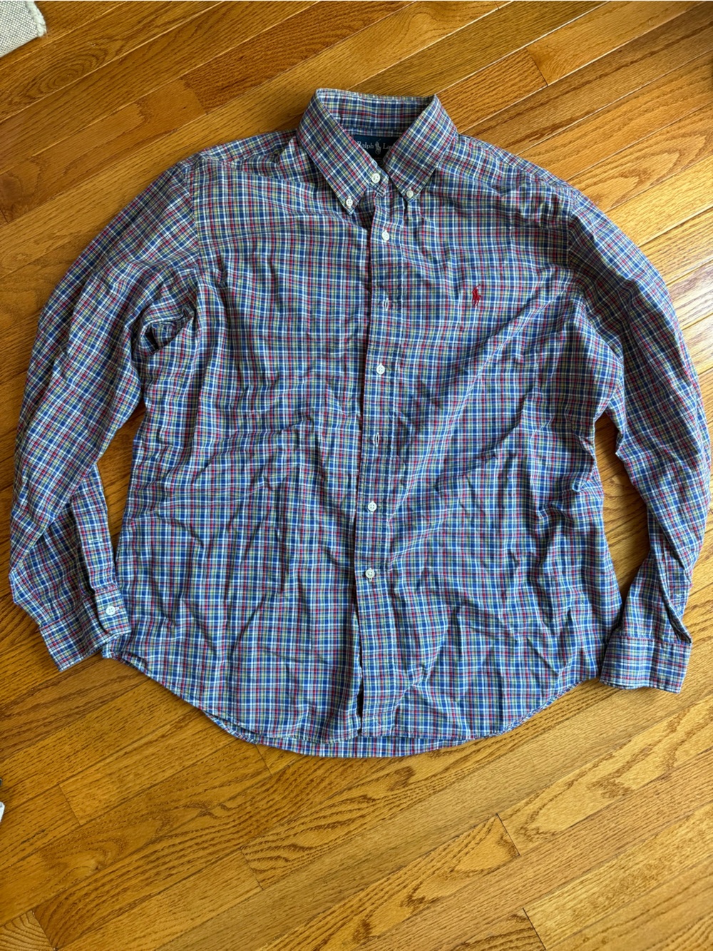 Ralph Lauren Multicolor Plaid Button-Down Shirt